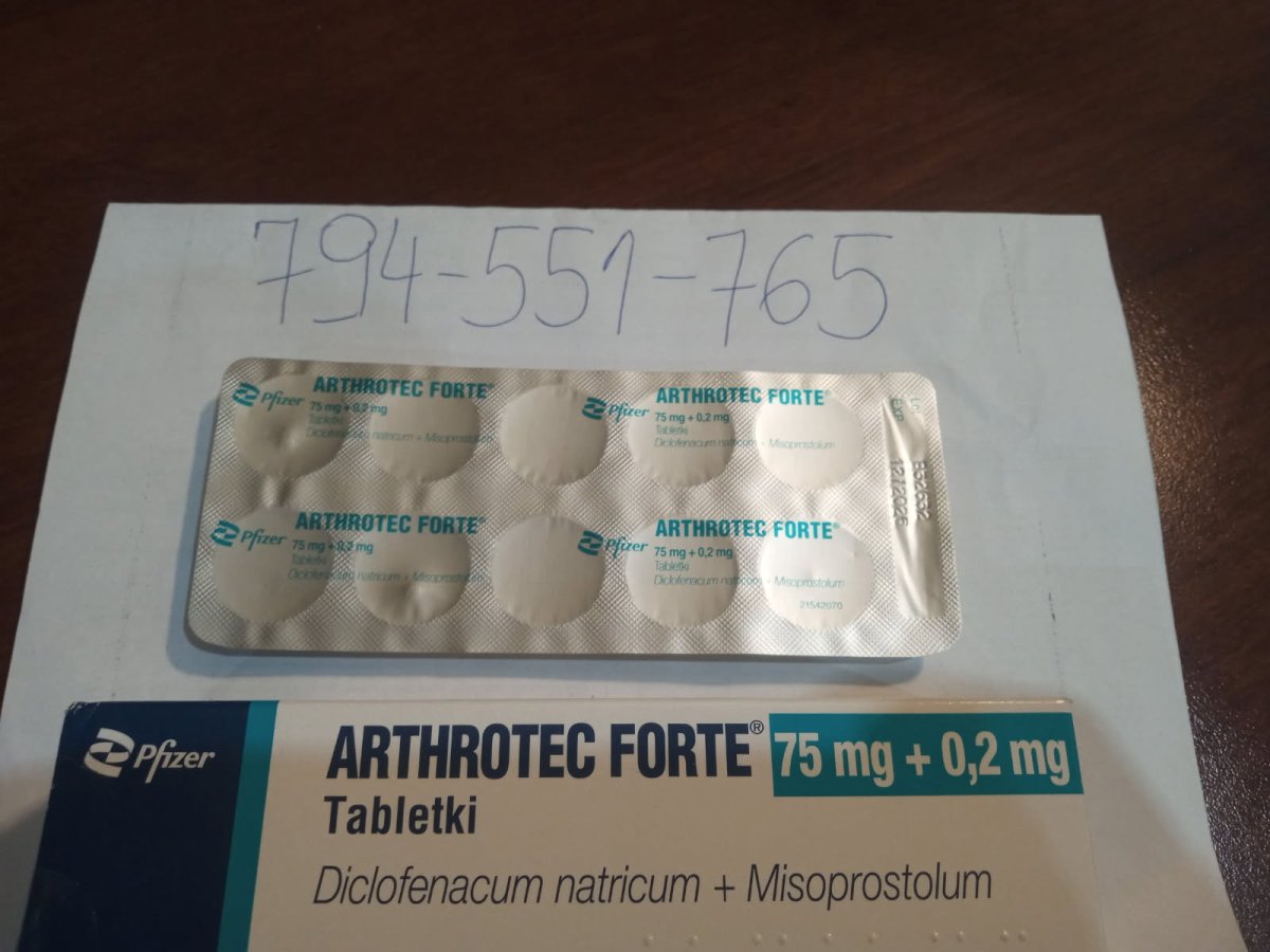 Arthrotec forte mizoprostol 200 zł